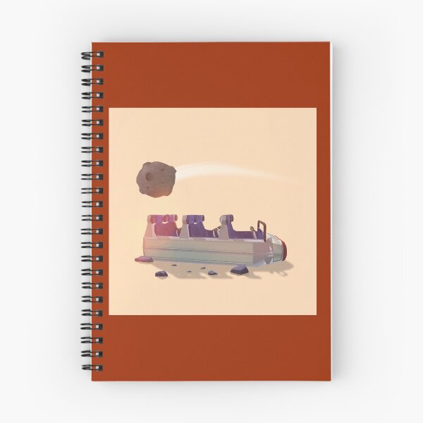 Item preview, Space Mountain - Theme Park Ride Vehicles -Theme Park Art designed and sold by MainStreetStudo.