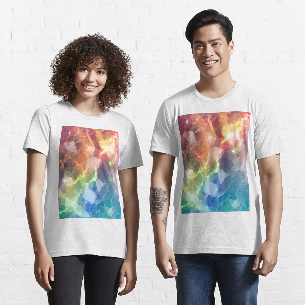 pride tshirt, lgbtq pride rainbow mandala watercolor unisex or