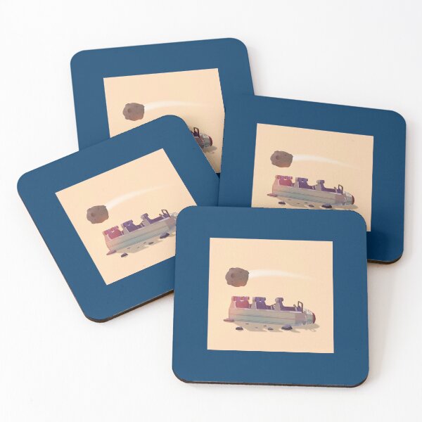 Item preview, Space Mountain - Theme Park Ride Vehicles -Theme Park Art designed and sold by MainStreetStudo.