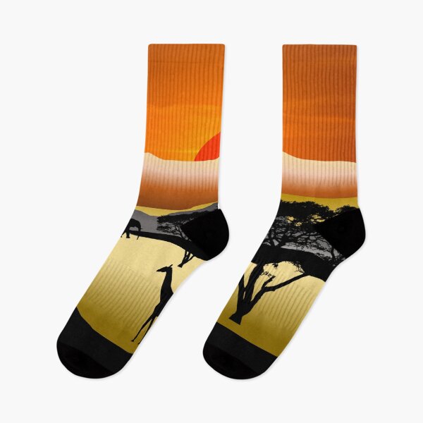 Item preview, African bush sunset designed and sold by NatureInspiredK.