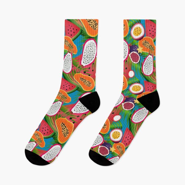 Item preview, Tropical,exotic fruits,colourful,summer pattern  designed and sold by MariaMarinova.