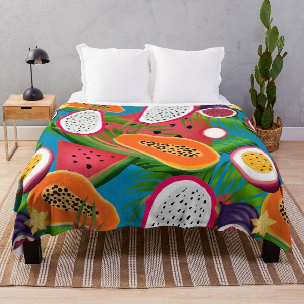 Item preview, Tropical,exotic fruits,colourful,summer pattern designed and sold by MariaMarinova.