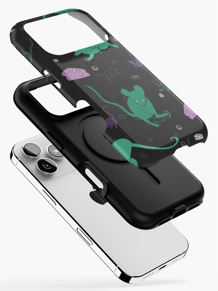 Thumbnail 2 of 4, iPhone Case, Mouse Pattern designed and sold by Neta Manor.