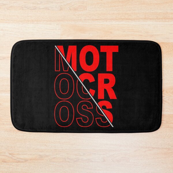 Item preview, Motocross Typography Art Design designed and sold by RedLonelyStars.