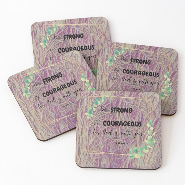 Item preview, Be strong and courageous designed and sold by FamilyCurios.