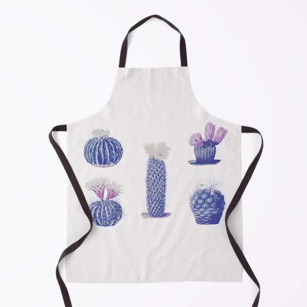 Item preview, Retro vintage blue tint Cactus graphic design designed and sold by DesignHouse07.