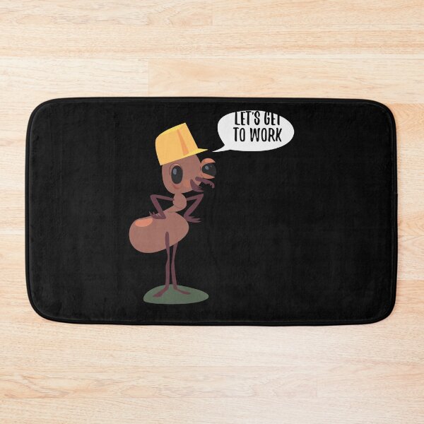 Item preview, Let's Get To Work-Funny Ant  designed and sold by Mehdiibnezzyn.