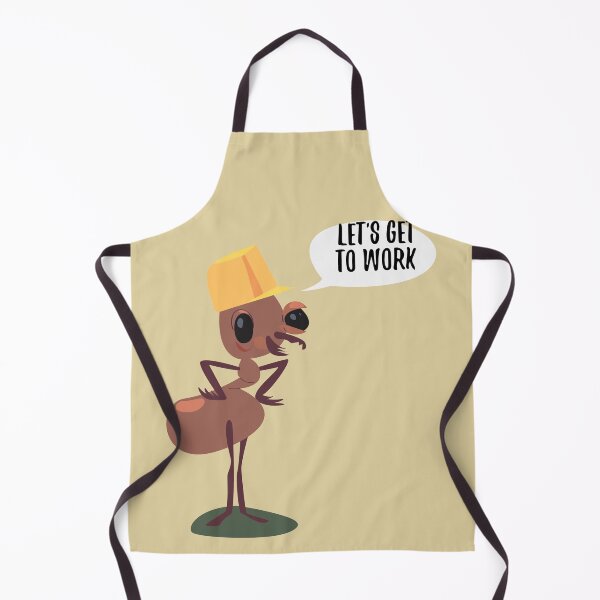 Item preview, Let's Get To Work-Funny Ant  designed and sold by Mehdiibnezzyn.