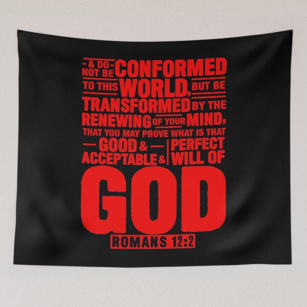 Item preview, Romans 12:2 designed and sold by plushism.