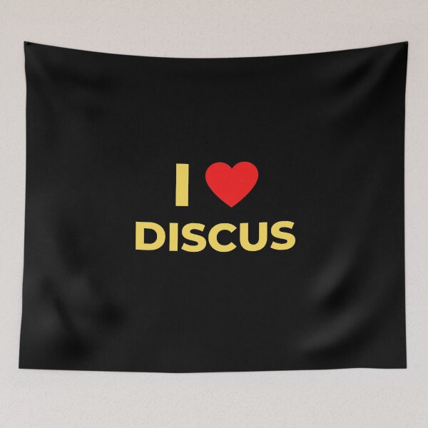 Item preview, I Love Discus designed and sold by HobbyRoost.