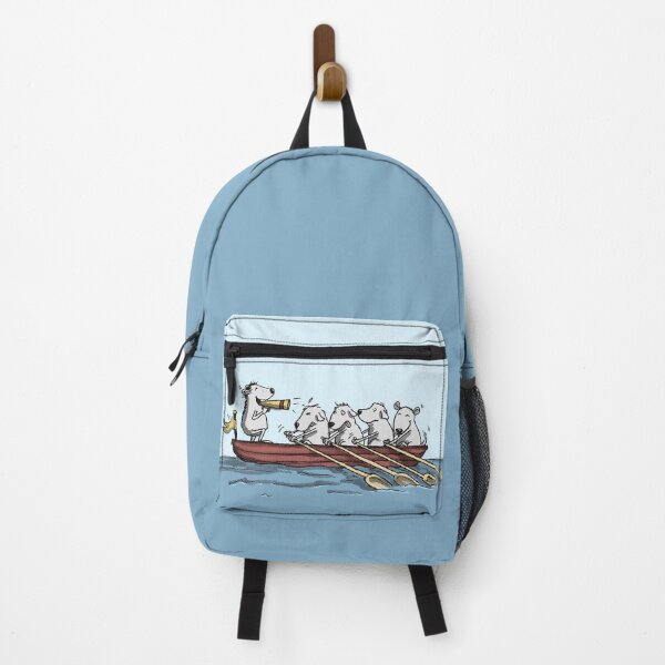Item preview, Rowboat with dogs designed and sold by Angela Kommoß.