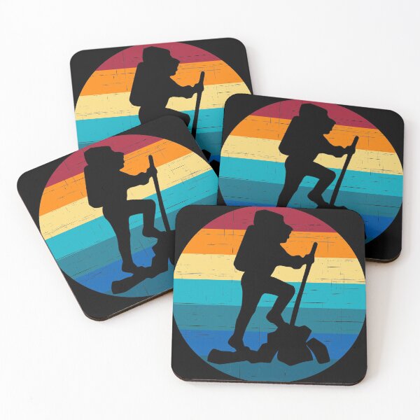 Item preview, Backpacker Hiker - Vintage Circle designed and sold by HeatherPore.