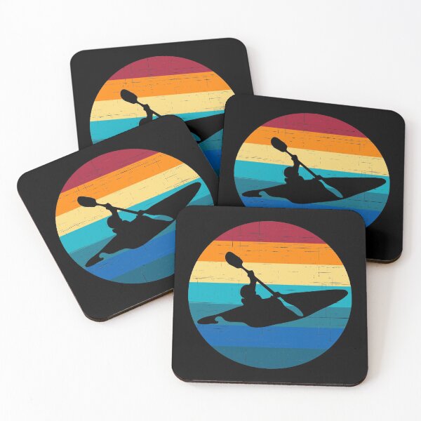 Item preview, Kayaking - Vintage Circle  designed and sold by HeatherPore.