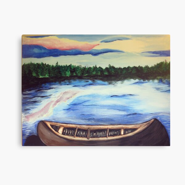 Boundary Waters Canoe Area Scene Two Canvas Print