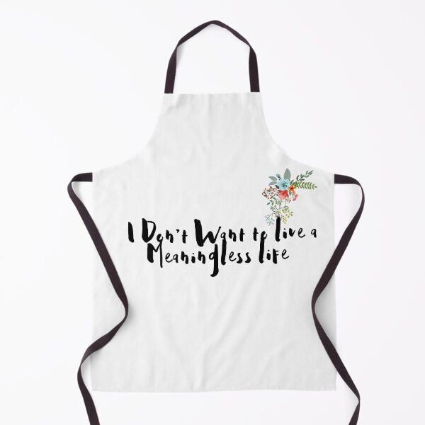 Item preview, I Don't want to live a Meaningless Life  designed and sold by GubrialGraphics.