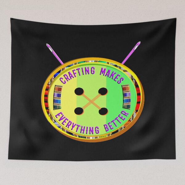 Item preview,  CRAFTING MAKES EVERYTHING BETTER designed and sold by Ralek.