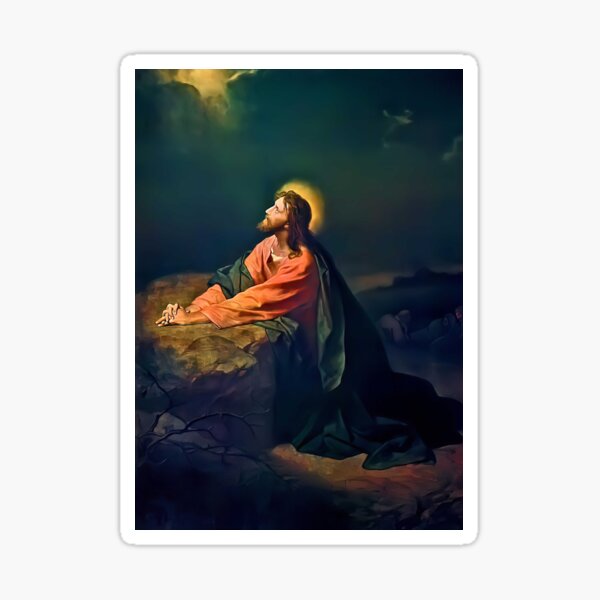Item preview, Christ praying in Gethsemane designed and sold by Brasilia.
