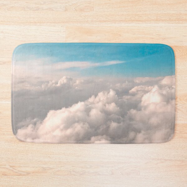 Item preview, Aesthetic white clouds in the sky, view from plane designed and sold by Barolina.
