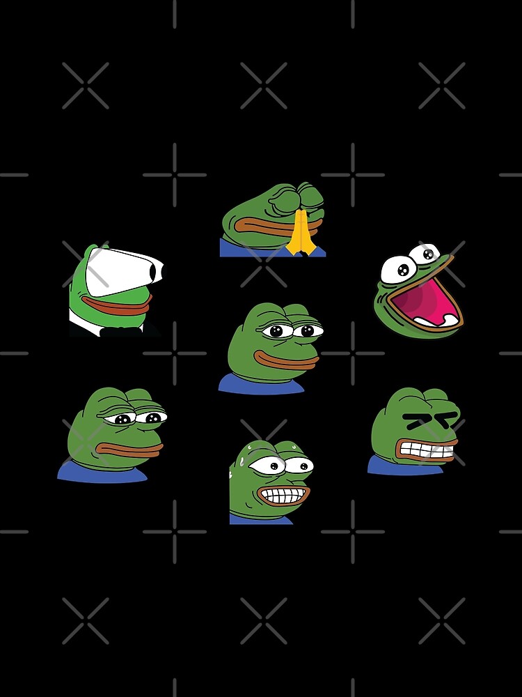 Pepega High Quality Emote Clock for Sale by OldDannyBrown