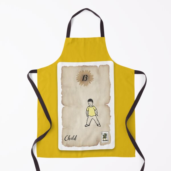 Item preview, Lenormand Child Boy Card - Hand Drawn designed and sold by TheMaverickSage.