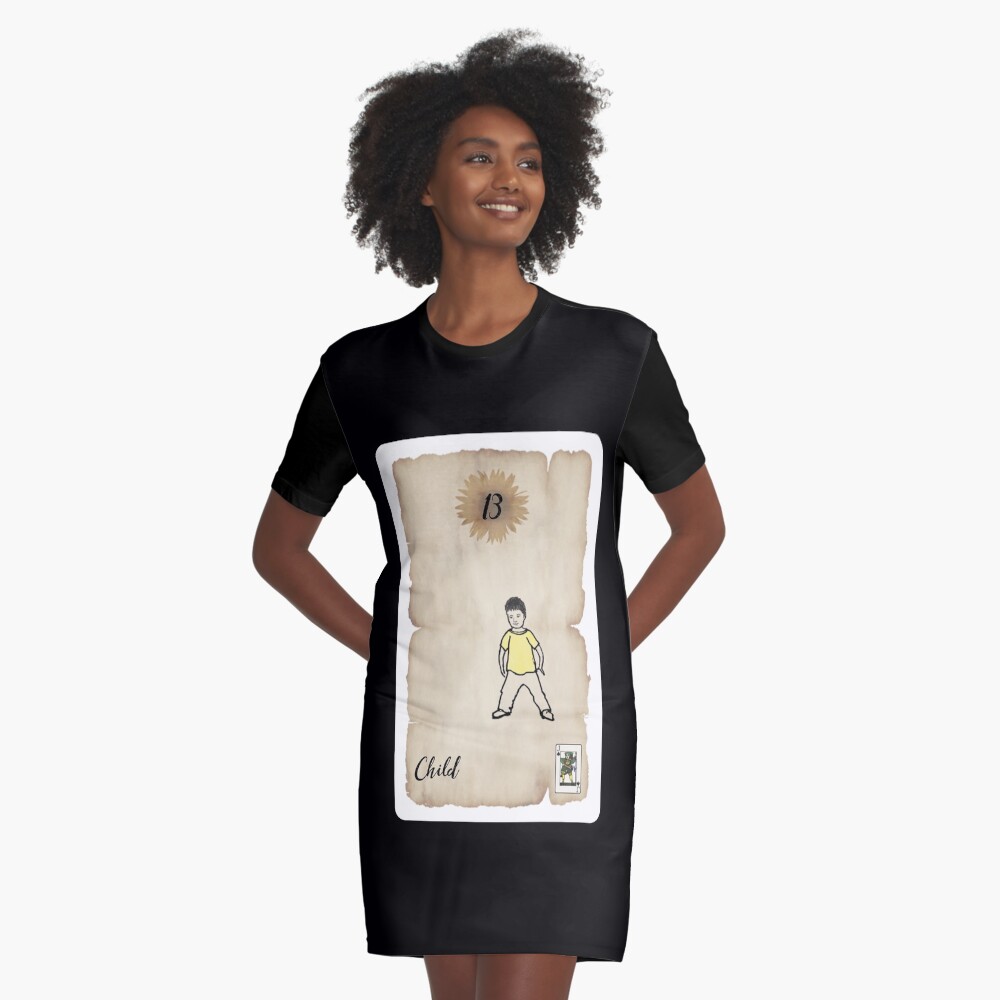 Item preview, Graphic T-Shirt Dress designed and sold by TheMaverickSage.