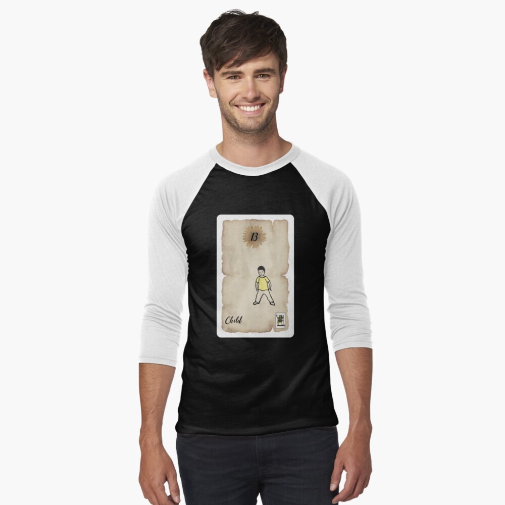 Item preview, Baseball ¾ Sleeve T-Shirt designed and sold by TheMaverickSage.