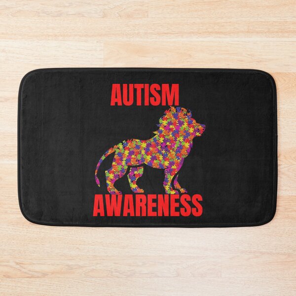 Item preview, AUTISM AWARENESS, AUTISIM ART, PUZZLE WORK LION designed and sold by R B Chrystal.