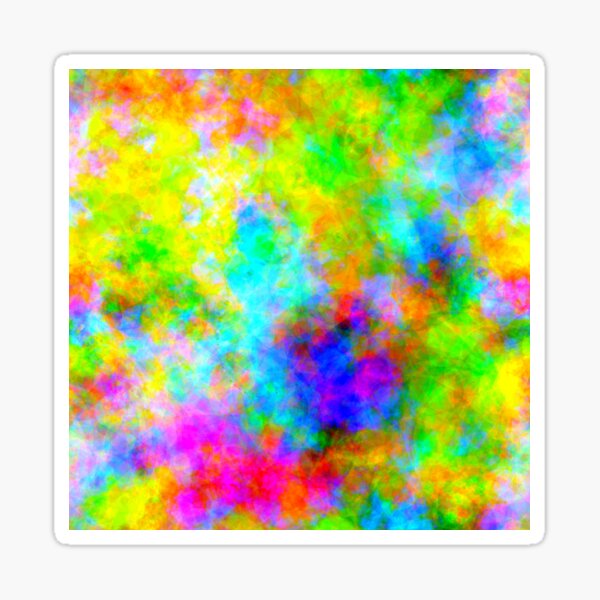 Vibrant universe Sticker