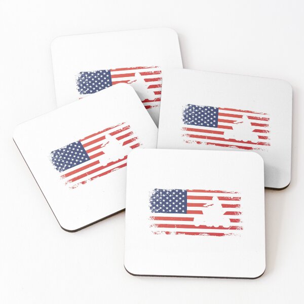 Artikelvorschau, Quad Biker America Flag Motivational USA Offroading entworfen und verkauft von Scratches Tees.