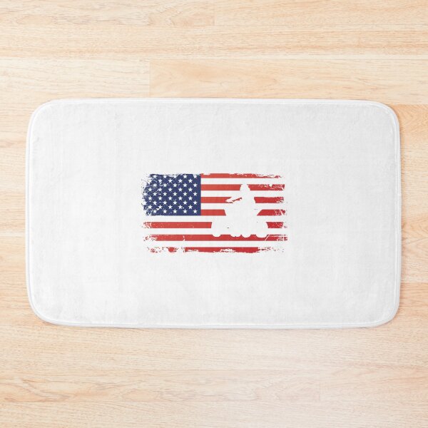 Artikelvorschau, Quad Biker America Flag Motivational USA Offroading entworfen und verkauft von Scratches Tees.