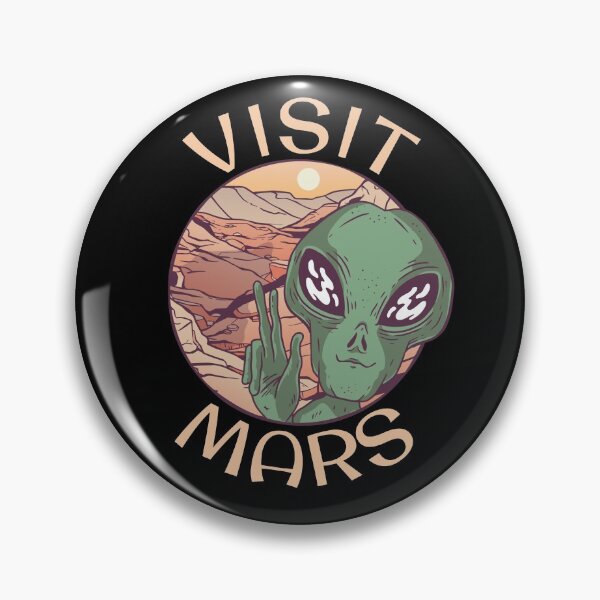 Item preview, Visit Mars designed and sold by Frosty1489.