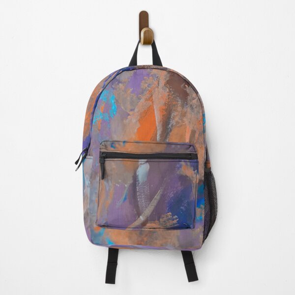 Item preview, very colorful abstract art, orange designed and sold by Barolina.