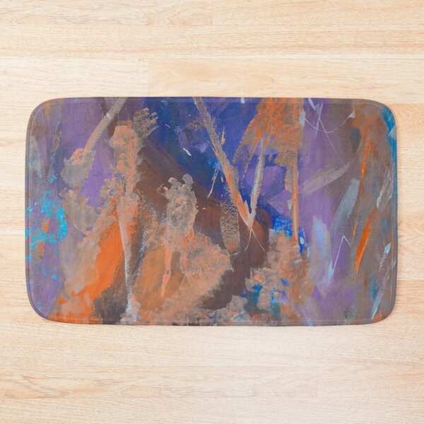 Item preview, very colorful abstract art, orange designed and sold by Barolina.