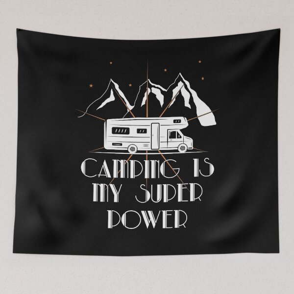 Item preview, Camping Tour Caravan Camper Super Power designed and sold by AOCreativeProd.