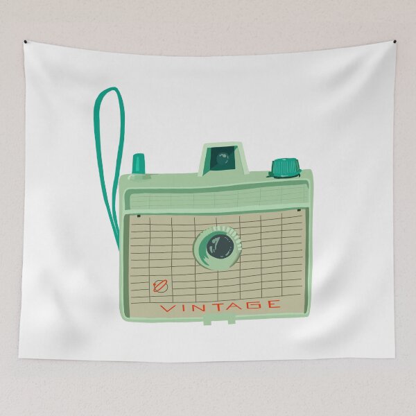Item preview, Mint Green Vintage Camera designed and sold by jenbucheli.