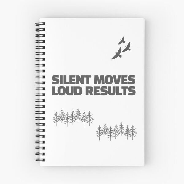 Item preview, silent moves loud results designed and sold by J- exit.