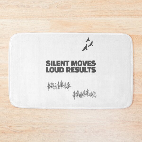 Item preview, silent moves loud results designed and sold by J- exit.