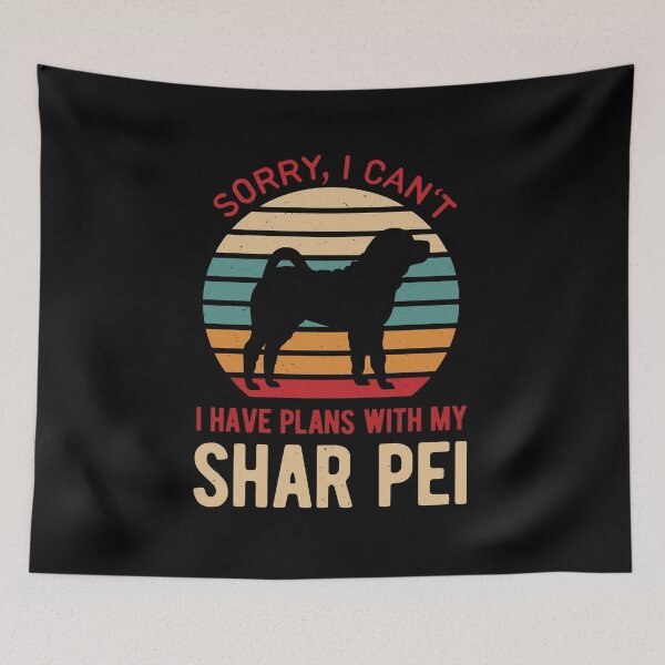 Item preview, Funny Shar Pei designed and sold by artworkbyrihen.