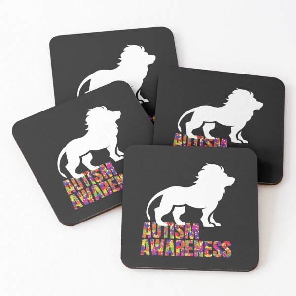 Item preview, AUTISM AWARENESS, AUTISIM ART, PUZZLE WORK, LION designed and sold by R B Chrystal.
