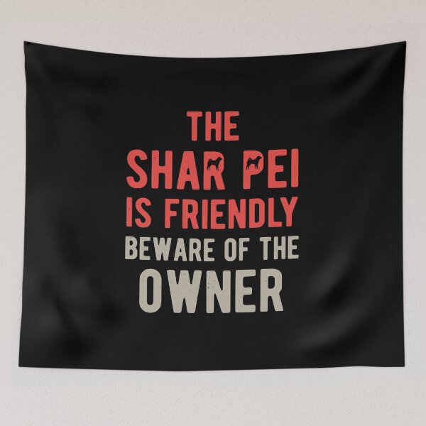 Item preview, Funny Shar Pei designed and sold by artworkbyrihen.