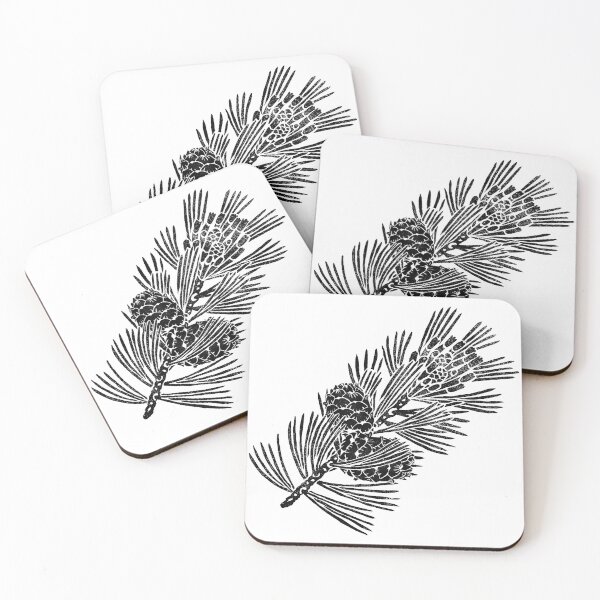 Item preview, Siberian pine branch with cones designed and sold by Julia Faranchuk.