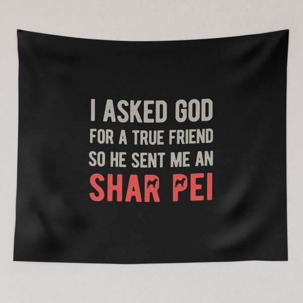 Item preview, Funny Shar Pei designed and sold by artworkbyrihen.