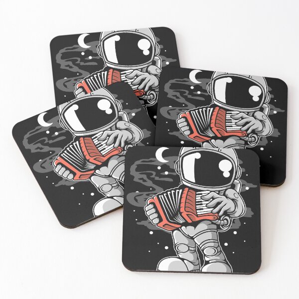 Item preview, Astronaut Accordion designed and sold by YogaAriesta.