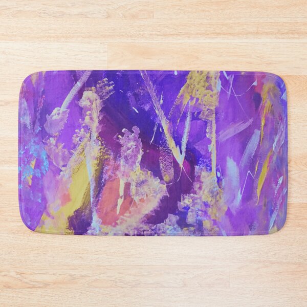 Item preview, very colorful abstract art, purple designed and sold by Barolina.