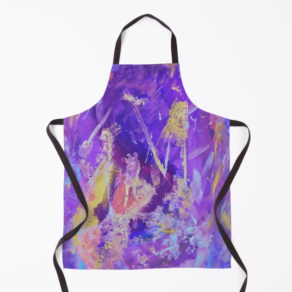 Item preview, very colorful abstract art, purple designed and sold by Barolina.