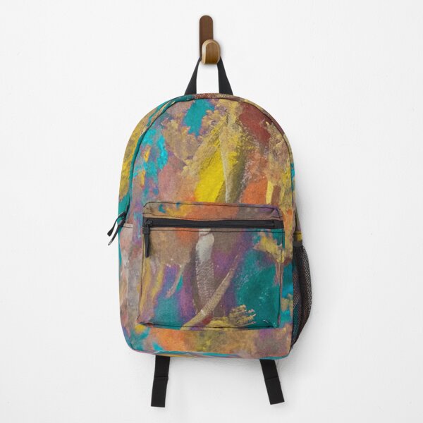 Item preview, very colorful abstract art, turquoise designed and sold by Barolina.