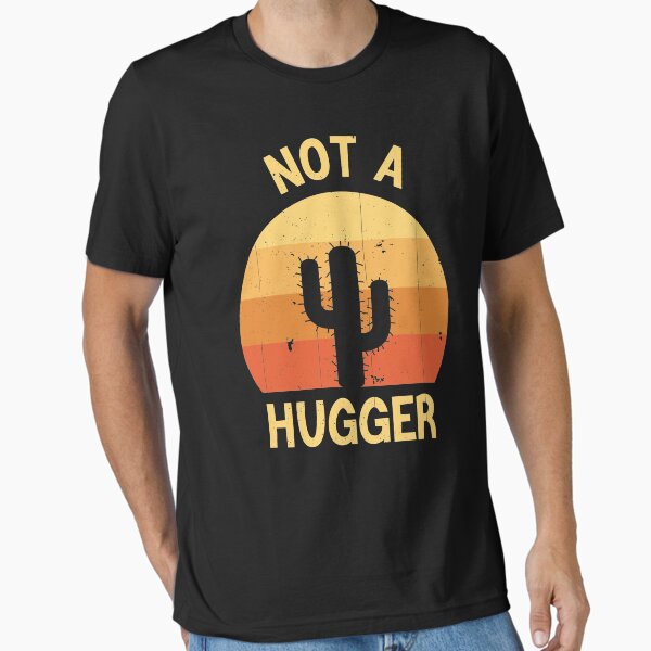 Item preview, not a hugger funny vintage cactus sarcastic retro saguaro cactus sunset designed and sold by thebestID.