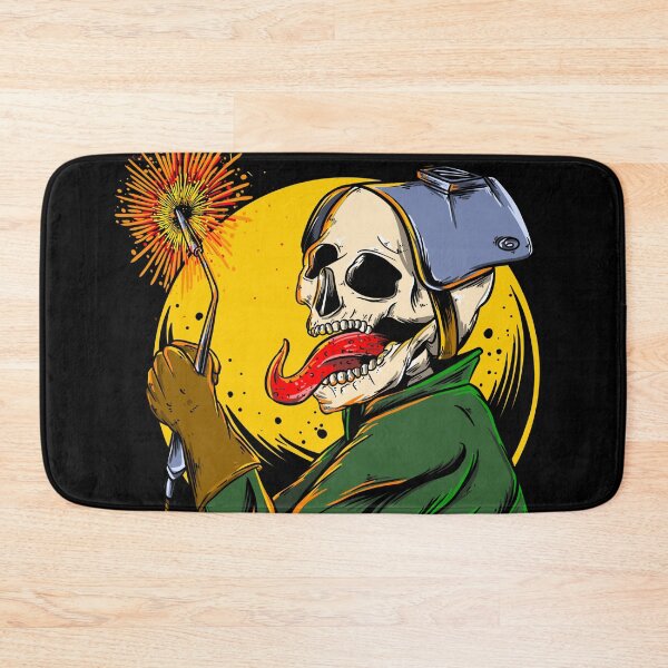 Item preview, Skull Welder Moon designed and sold by damnoverload.