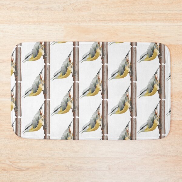 Item preview, Nuthatch Garden Bird Illustration designed and sold by BijouArt.
