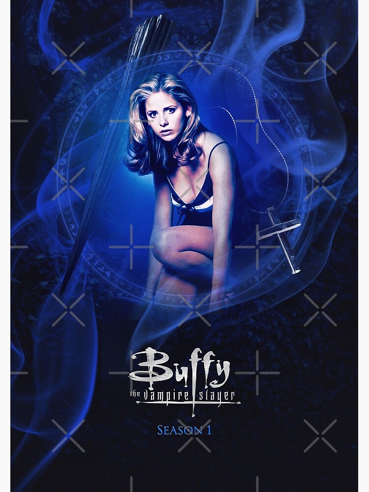 Buffy The Vampire Slayer Season 1 Poster For Sale By Graphuss 